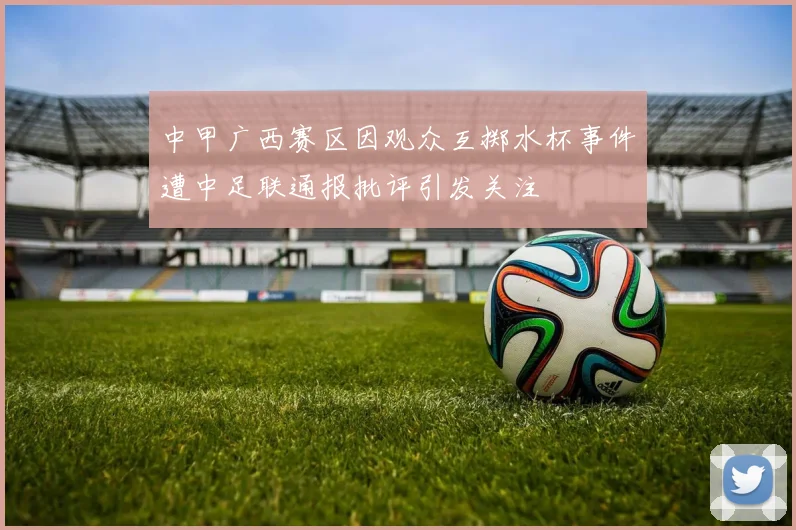 中甲广西赛区因观众互掷水杯事件遭中足联通报批评引发关注